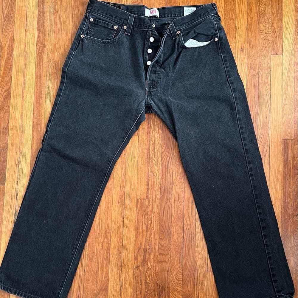 Levi Jeans 501 Black. Vintage